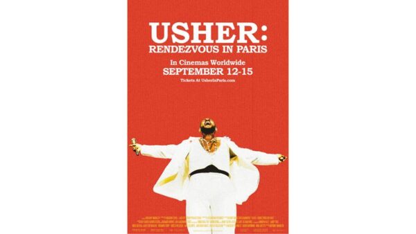 Usher: Rendezvous In Paris – Filme do show chega aos cinemas de todo o mundo a partir de 12 de setembro