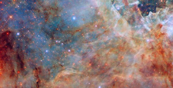 Hubble registra Nebulosa da Tarântula na Grande Nuvem de Magalhães; veja