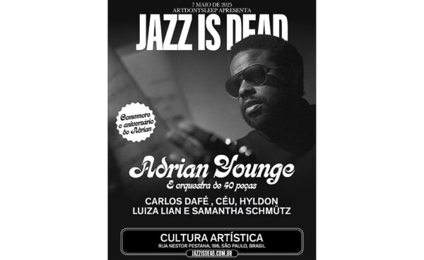 Adrian Younge traz a turnê “Something About April” ao Brasil