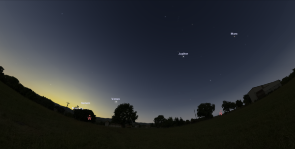 Planetas do Sistema Solar aparecem alinhados no céu; veja como observar