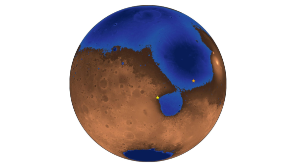Marte de 3,6 bilhões de anos atrás tinha praias, diz estudo